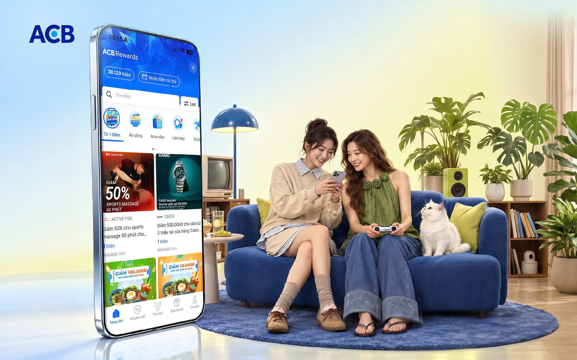 Deal đúng ý, chiều đúng người: Mở ngay ACB Rewards săn loạt ưu đãi nhân dịp 20/10