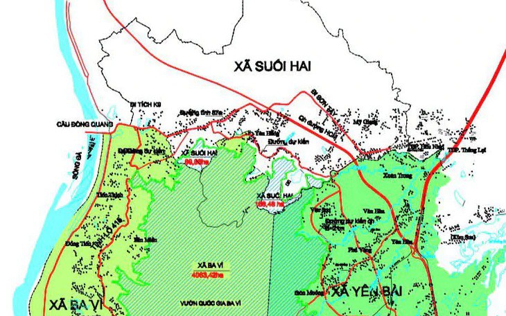 94,37% hộ dân xã Ba Vì đồng ý đề án sáp nhập 3 xã phường Phú Thọ về Hà Nội