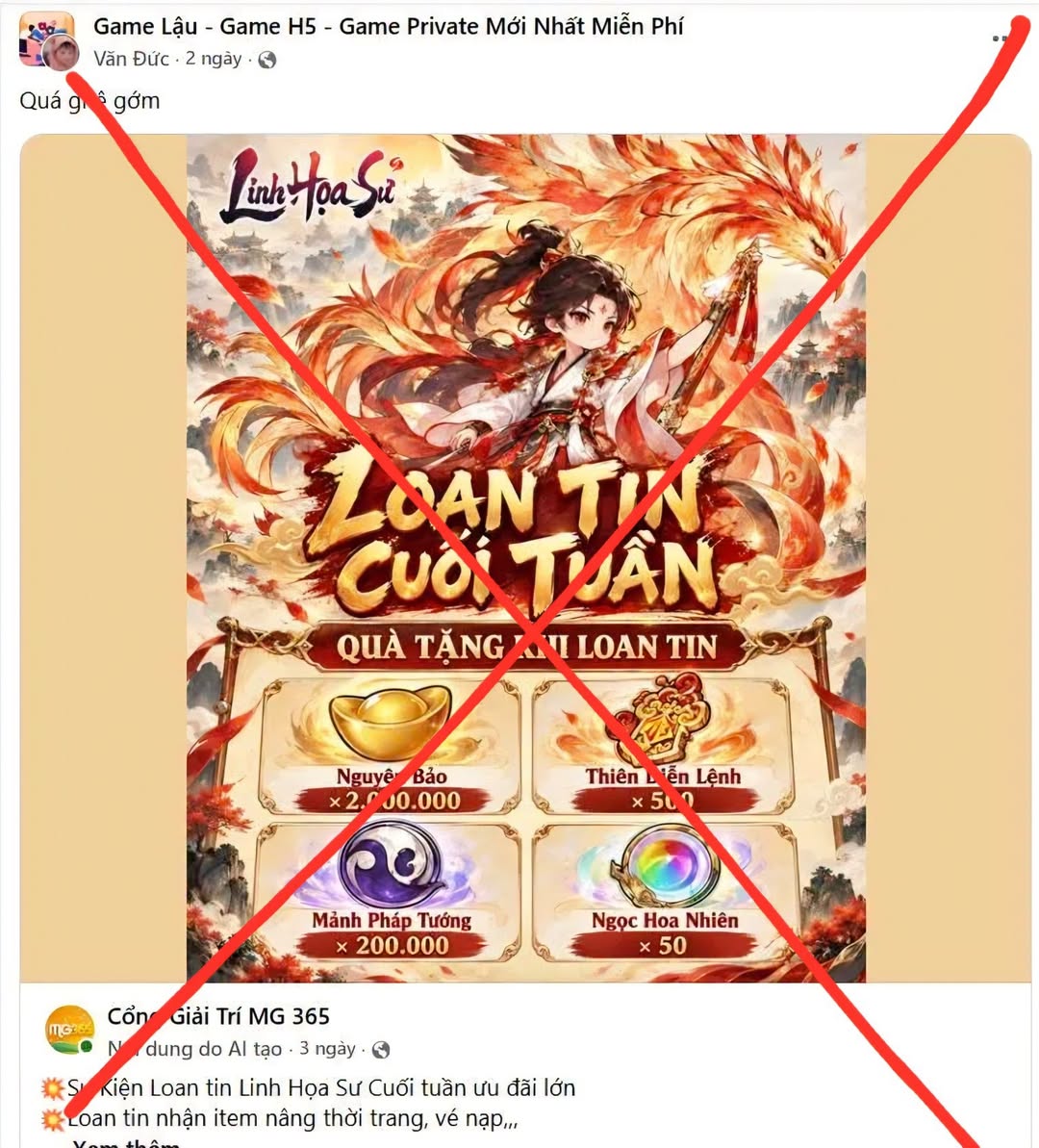 Tiềm ẩn nguy cơ bị đánh cắp dữ liệu từ game lậu - Ảnh 1.