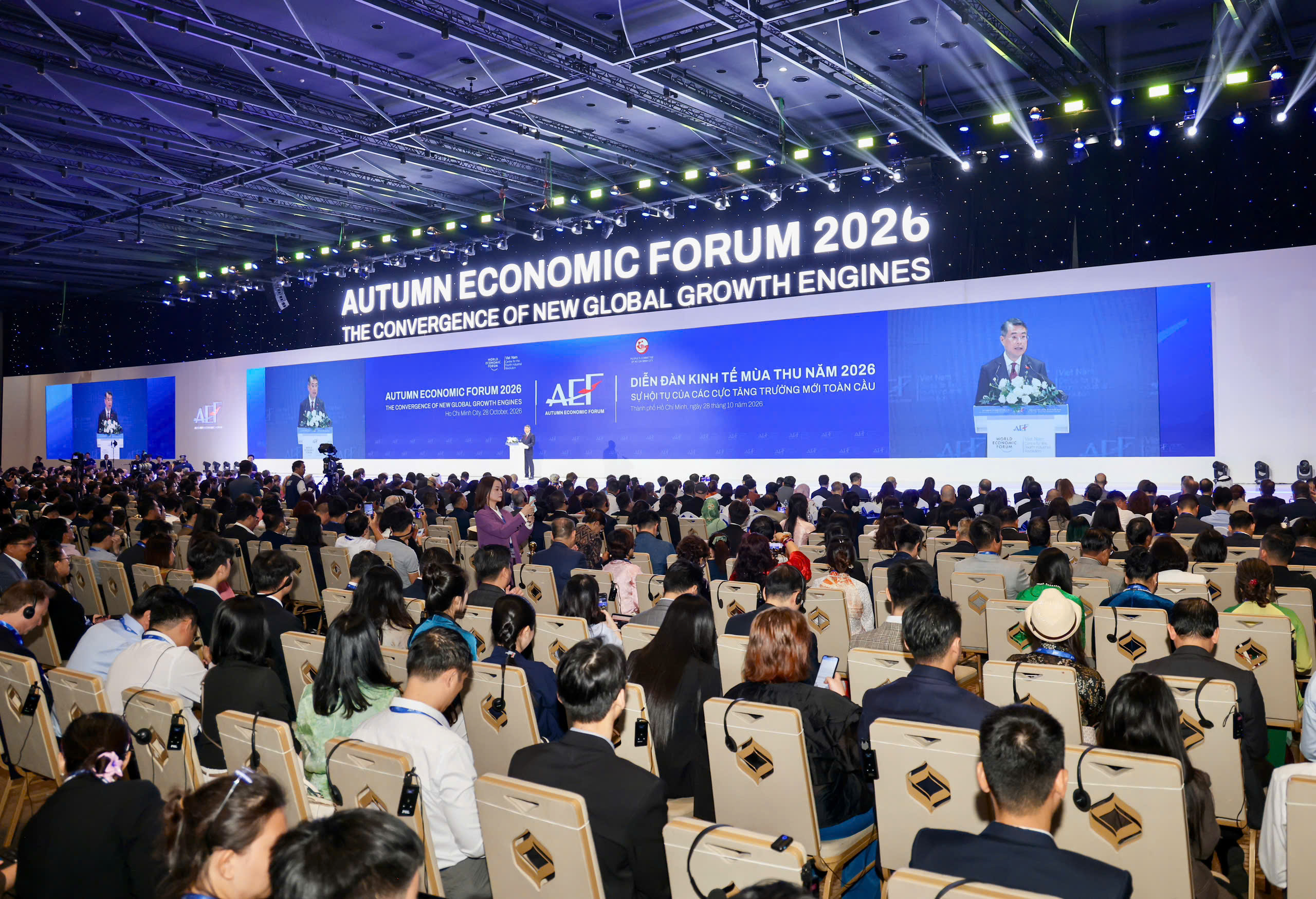 Thủ tướng L&ecirc; Minh Hưng tại AEF 2026