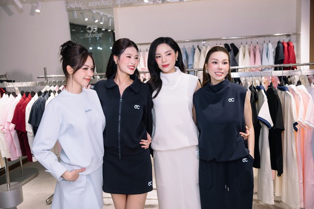 Hiếm hoi thấy Kỳ Duyên, Thiên Ân và Thanh Thủy cùng diện đồ sporty chic, ai cũng có visual nổi bật - Ảnh 3.