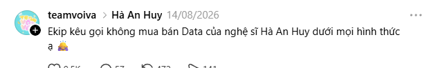 Phía sau những dòng “dư data, ib booking” rộ lên trên Threads: Cơn sốt ảnh sao Việt và vùng xám của văn hóa người hâm mộ - Ảnh 3.