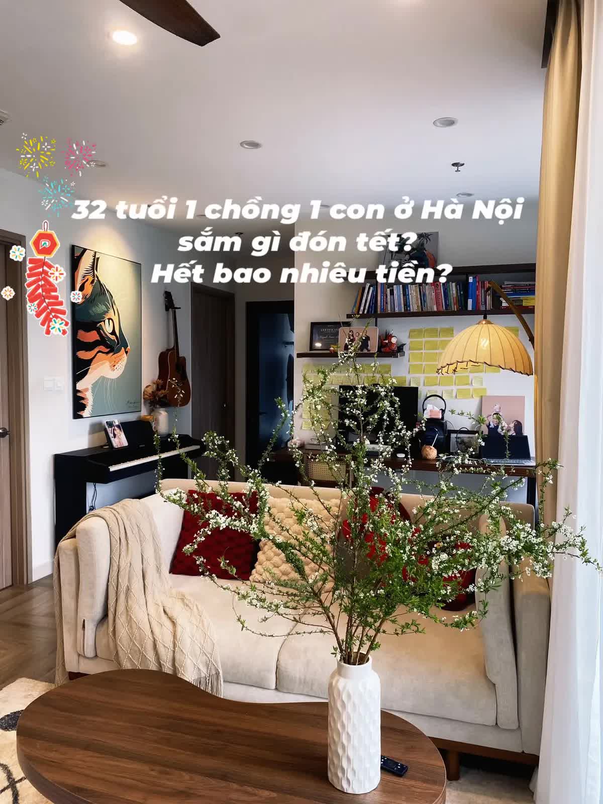 Vợ đảm ở Hà Nội dự trù chi tiêu Tết cho 3 gia đình gói gọn 21 triệu: Cành đào 300k, tuyết mai 90k... hoa rực rỡ khắp nhà- Ảnh 1. Vợ đảm ở Hà Nội dự trù chi tiêu Tết cho 3 gia đình gói gọn 21 triệu: Cành đào 300k, tuyết mai 90k... hoa rực rỡ khắp nhà- Ảnh 1.