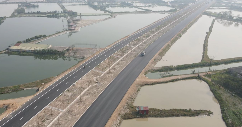 Hà Nội thông xe đường trục phía Nam thêm gần 7km - Ảnh 1.