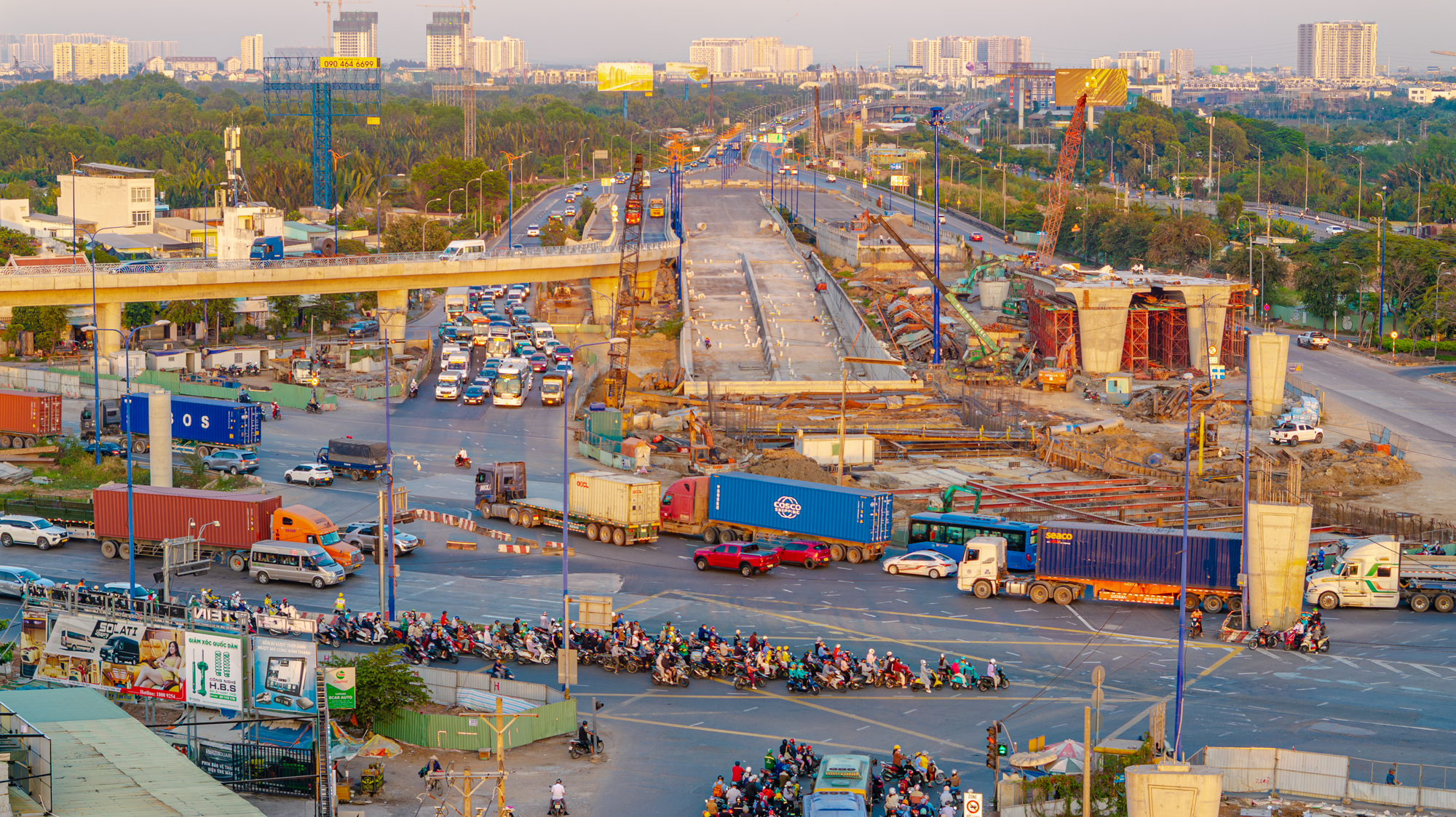 Toàn cảnh nút giao có 2 hầm, 3 tầng, 8 cầu, trị giá 3.400 tỷ ở TP.HCM - Ảnh 9.