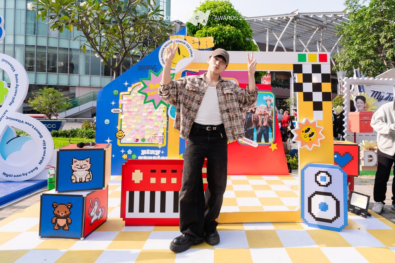 Toàn cảnh "vũ trụ" fandom IDOL14 tại WeChoice Awards 2025: Loạt hoạt động lần đầu tiên xuất hiện! - Ảnh 9.