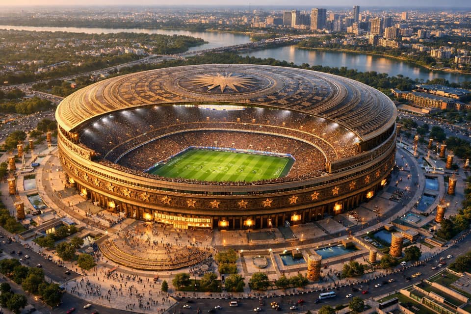 Vingroup và sân vận động Trống Đồng Stadium lớn nhất thế giới gây ấn tượng toàn cầu - Ảnh 4.