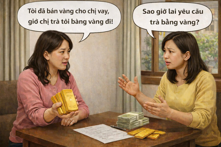 Bán vàng cho bạn vay tiền: Làm gì khi giá vàng tăng sau 15 năm? - Ảnh 1. Bán vàng cho bạn vay tiền: Làm gì khi giá vàng tăng sau 15 năm? - Ảnh 1.