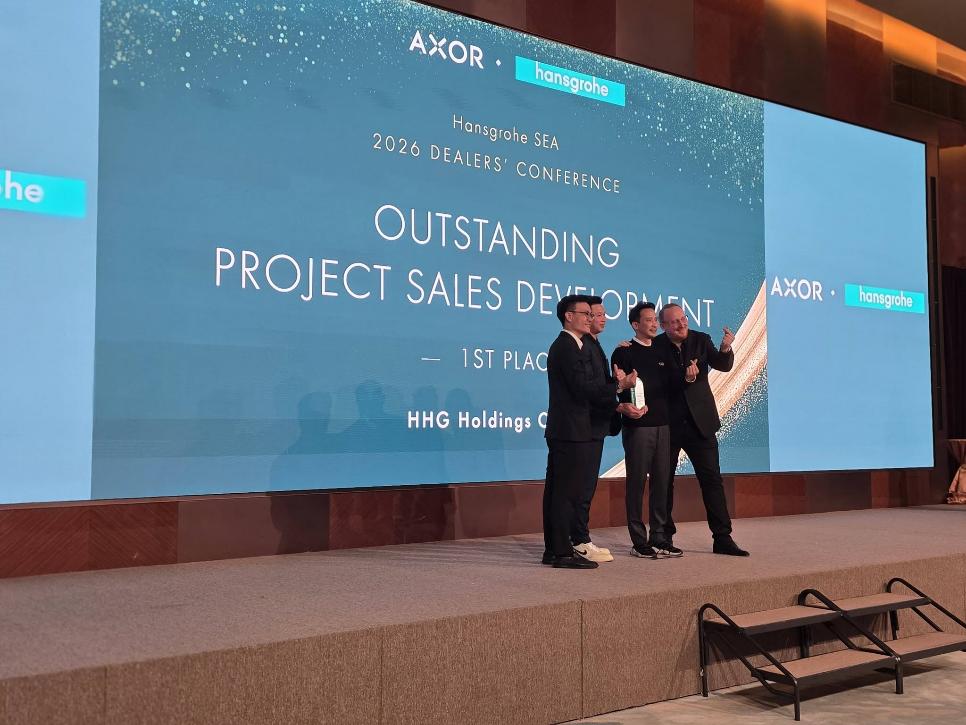 Bước tiến quốc tế: HHG được Hansgrohe vinh danh với 2 giải thưởng lớn - Ảnh 3.