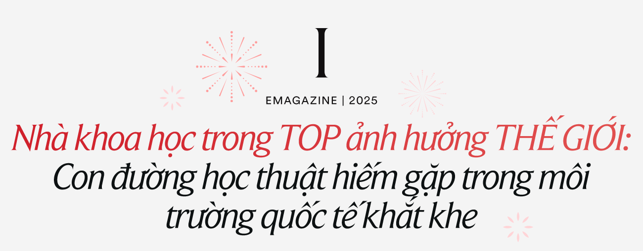 Tiến sĩ nằm trong top 1% nhà khoa học có ảnh hưởng thế giới, Giám đốc điều hành Quỹ VinFuture - Lê Thái Hà: Chủ động làm chủ nhịp đi của chính mình - Ảnh 1.