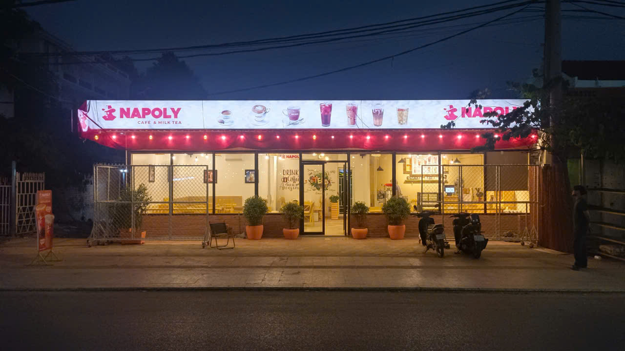 Napoly Coffee khai trương quán cà phê nhượng quyền đầu tiên tại Campuchia - Ảnh 3. Napoly Coffee khai trương quán cà phê nhượng quyền đầu tiên tại Campuchia - Ảnh 3.