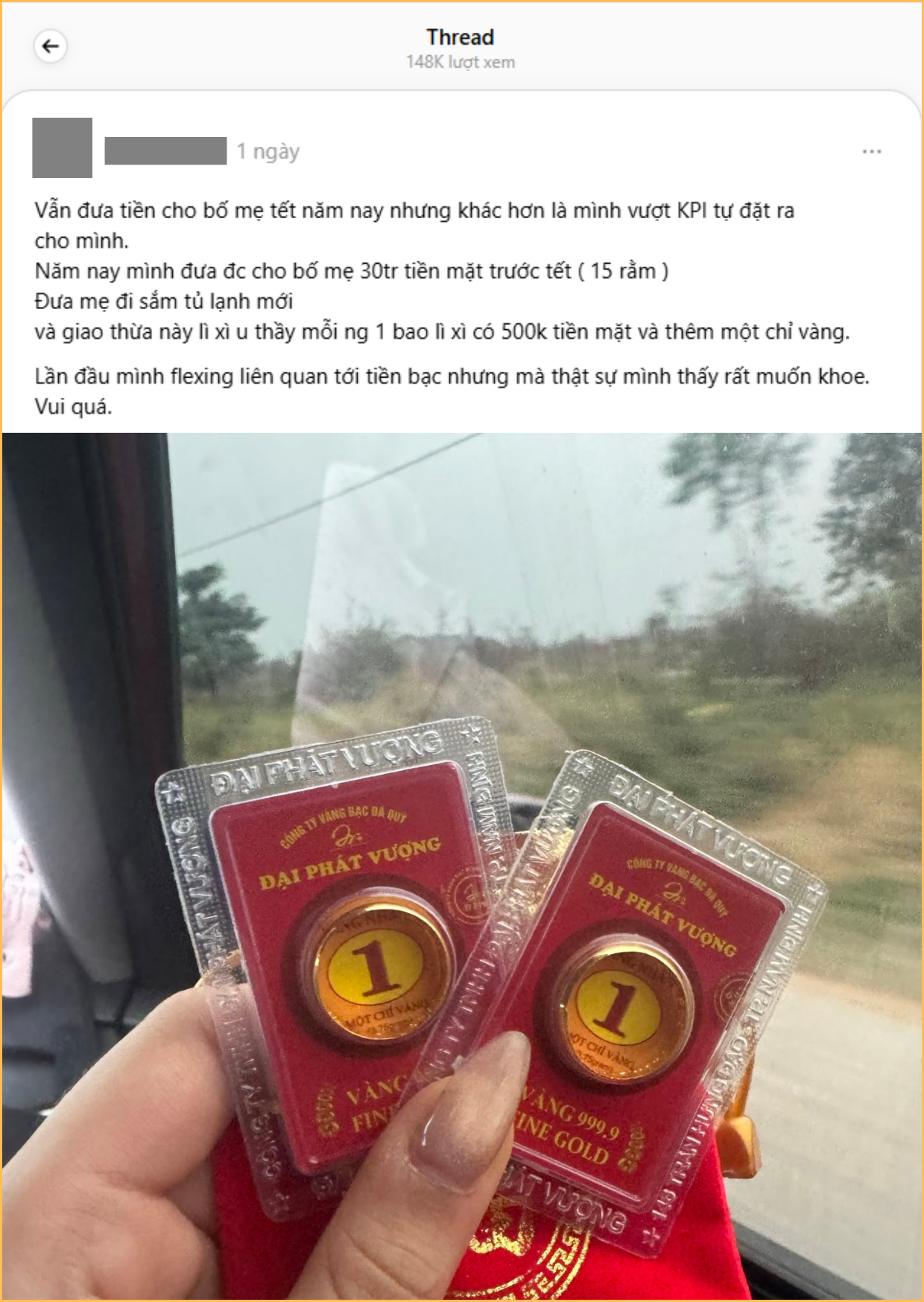 Giá vàng tăng cao , Tết năm nay mang vàng về biếu bố mẹ thật đặc biệt - Ảnh 1. Giá vàng tăng cao , Tết năm nay mang vàng về biếu bố mẹ thật đặc biệt - Ảnh 1.