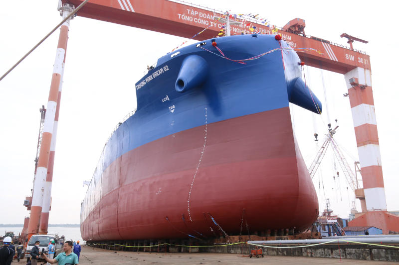 Việt Nam tự hào với tàu thủy lớn nhất lịch sử , lần đầu tiên vào top 4 thế giới - Ảnh 1. Việt Nam tự hào với tàu thủy lớn nhất lịch sử , lần đầu tiên vào top 4 thế giới - Ảnh 1.
