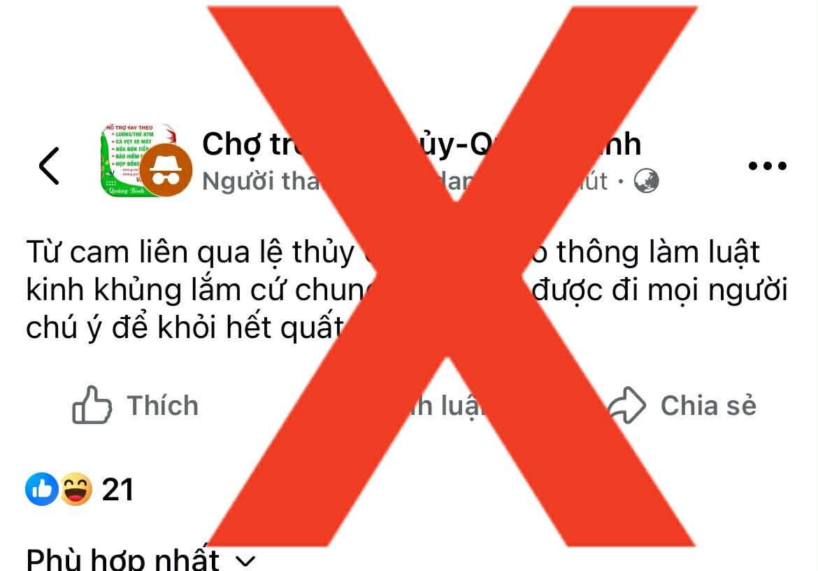 Ẩn danh đăng bài bôi xấu lực lượng công an, người đàn ông bị xử lý - Ảnh 2.