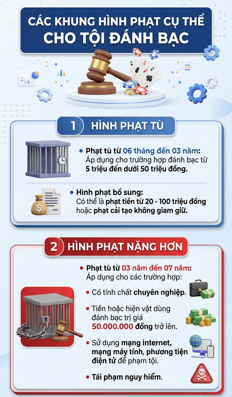Chơi đánh bài ngày Tết: Pháp luật xử lý vi phạm hình sự và hành chính 2026 - Ảnh 2.