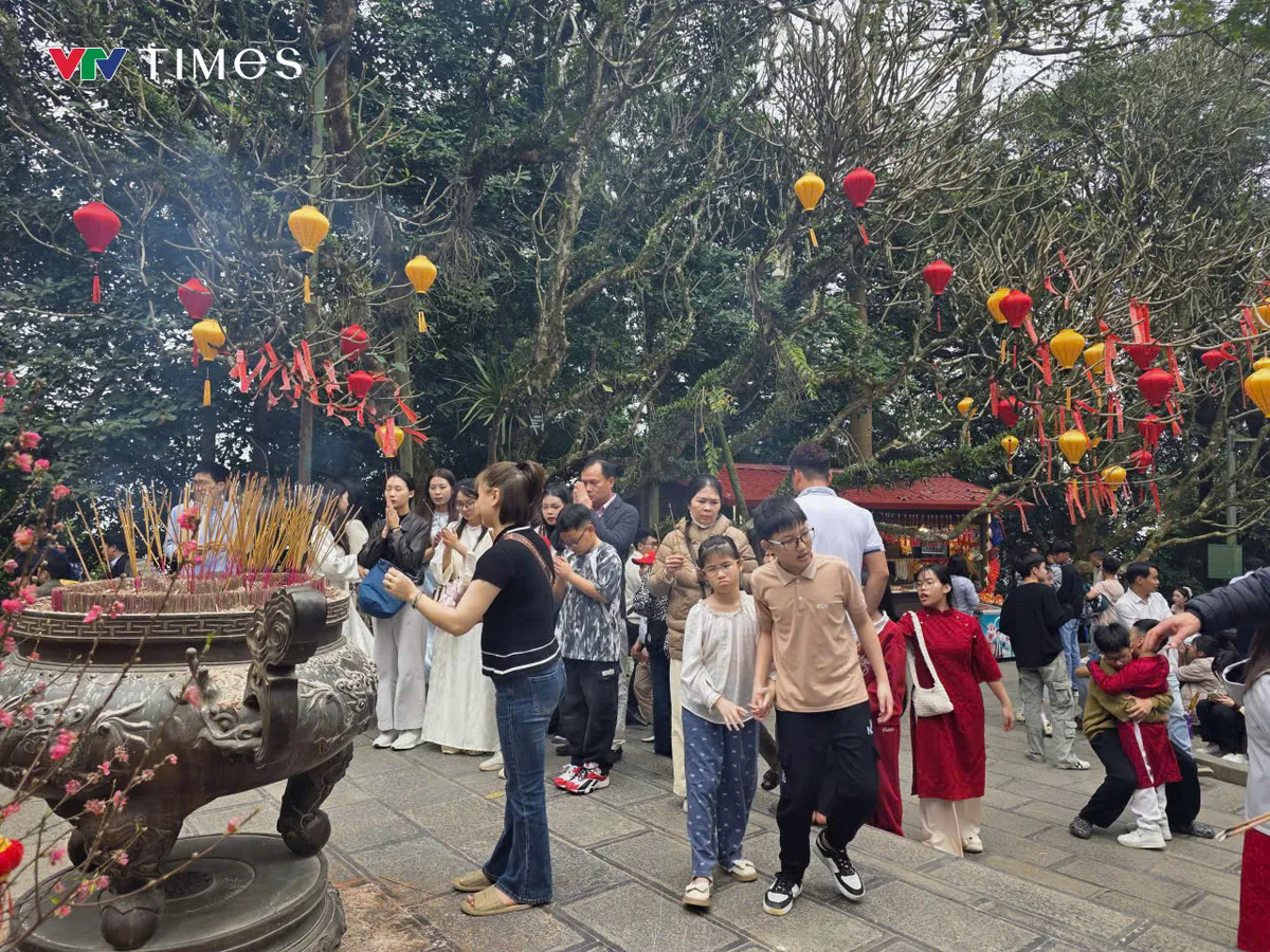 Phú Thọ: Ba vạn du khách hành hương về dâng hương Đền Hùng đầu năm Bính Ngọ - Ảnh 4.