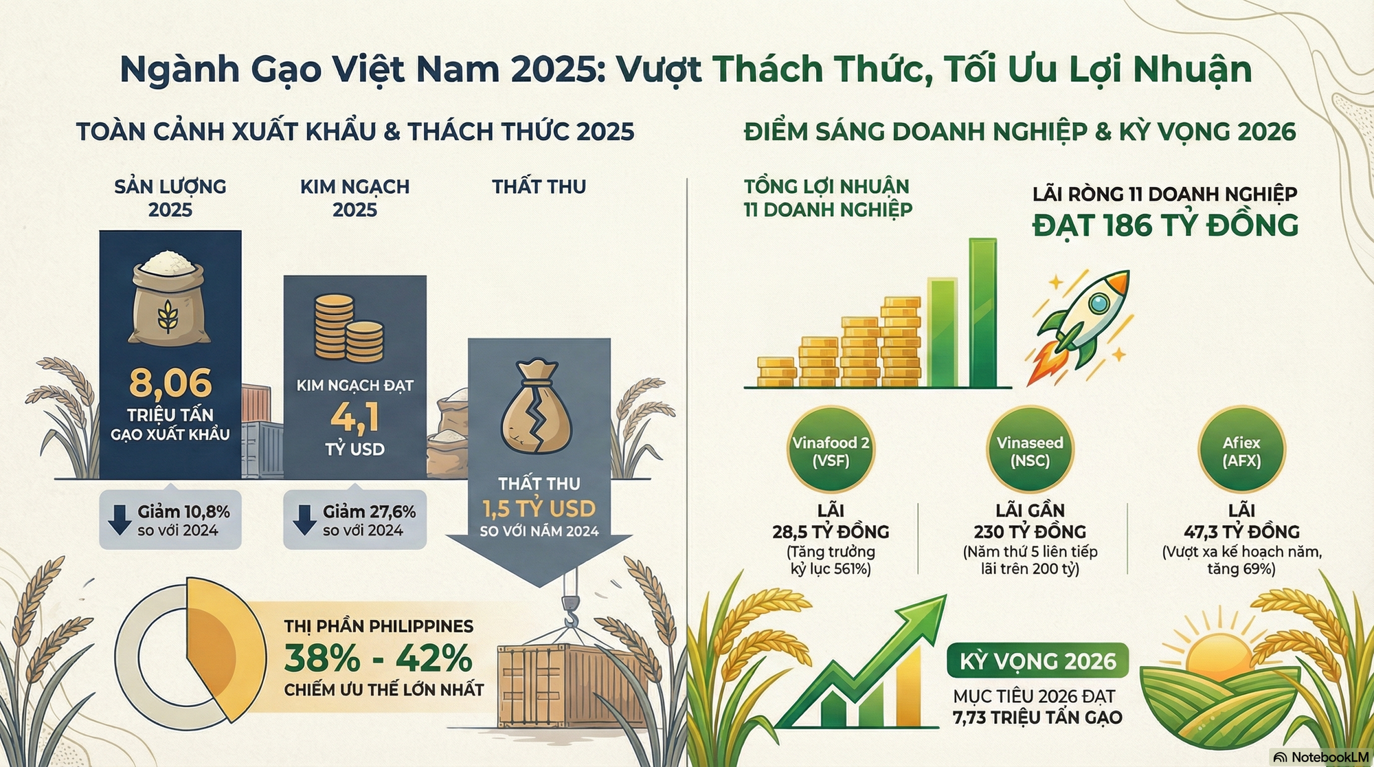 Philippines, Indonesia dừng nhập khẩu, loạt doanh nghiệp xuất khẩu gạo vẫn báo tin vui - Ảnh 2.