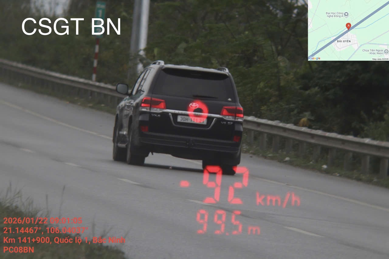 707 Trường hợp vi phạm giao thông tại Bắc Ninh cần nộp phạt nguội 2026 - Ảnh 1. 707 Trường hợp vi phạm giao thông tại Bắc Ninh cần nộp phạt nguội 2026 - Ảnh 1.