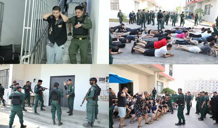 Campuchia triệt phá trung tâm lừa đảo lớn, bắt giữ hơn 2.000 người nước ngoài- Ảnh 5.