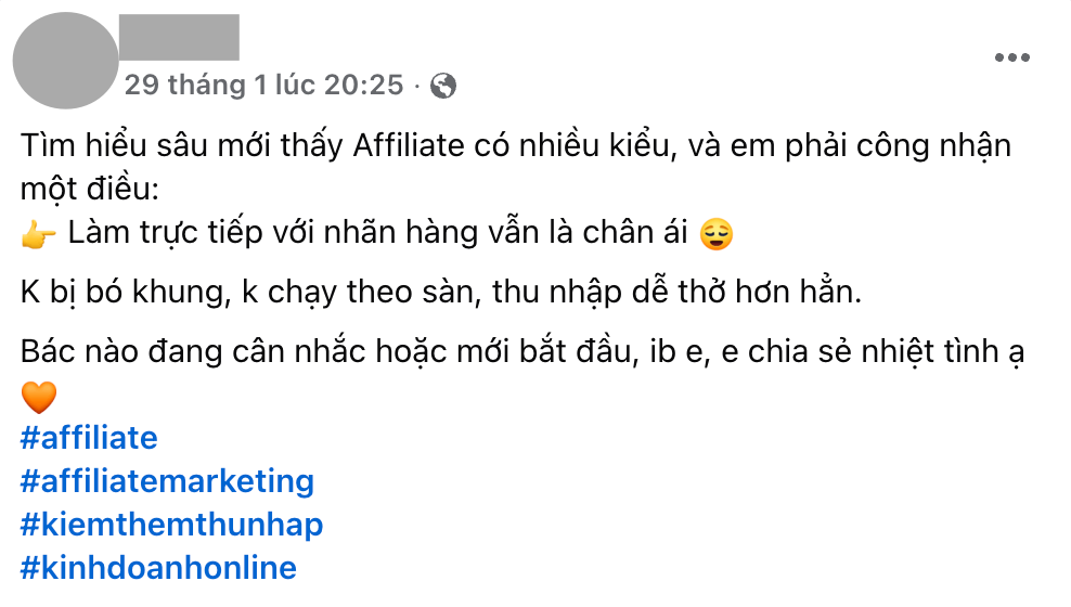 Thủ đoạn lừa đảo tinh vi giả gắn link affiliate hưởng % hoa hồng: 2 chỉ vàng "đội nón ra đi" - Ảnh 1.