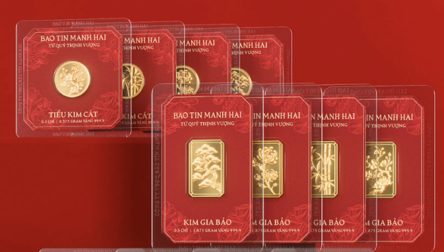 Rộ trào lưu mua vàng mini 0 , 1 chỉ dịp Thần Tài năm 2026 để lấy may - Ảnh 2. Rộ trào lưu mua vàng mini 0 , 1 chỉ dịp Thần Tài năm 2026 để lấy may - Ảnh 2.