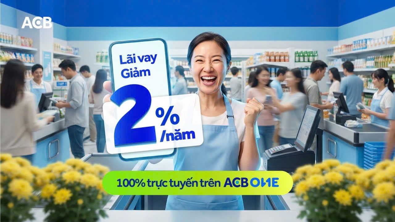 Doanh nghiệp giảm lãi vay đến 2 % / năm nhờ ACB mà không cần mở rộng quy mô - Ảnh 1.