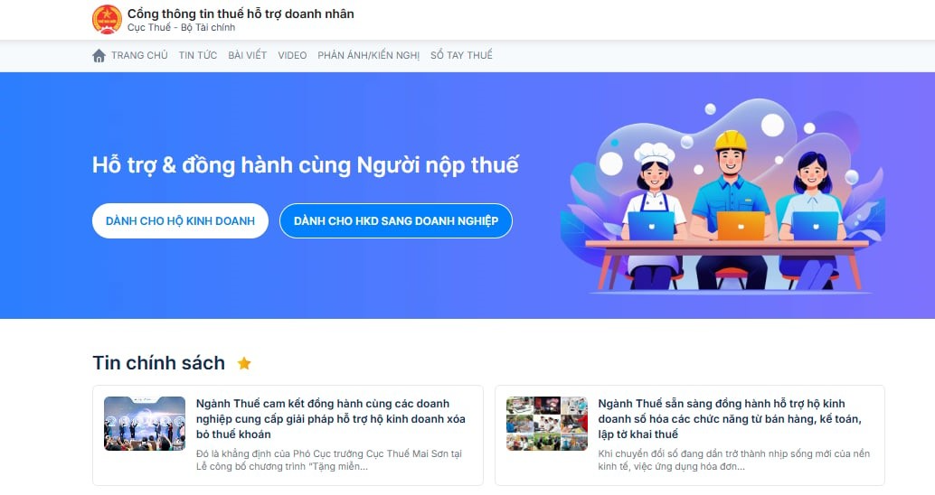 Cổng thông tin điện tử thuế Tuyên Quang hỗ trợ kê khai và nộp thuế hiệu quả 2026 - Ảnh 4. Cổng thông tin điện tử thuế Tuyên Quang hỗ trợ kê khai và nộp thuế hiệu quả 2026 - Ảnh 4.