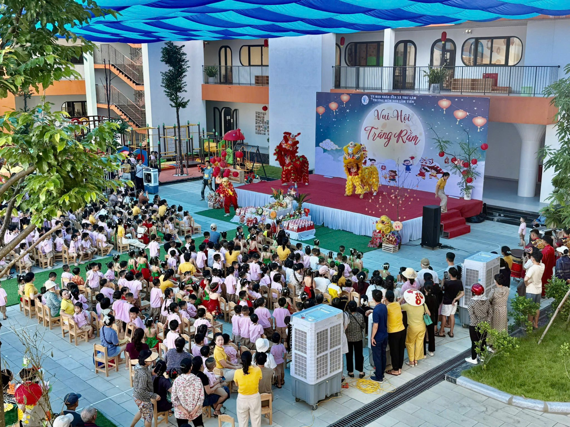 Cơ sở vật chất hiện đại trường mầm non công lập Lâm Tiên tại Đông Anh Năm 2026 - Ảnh 6.