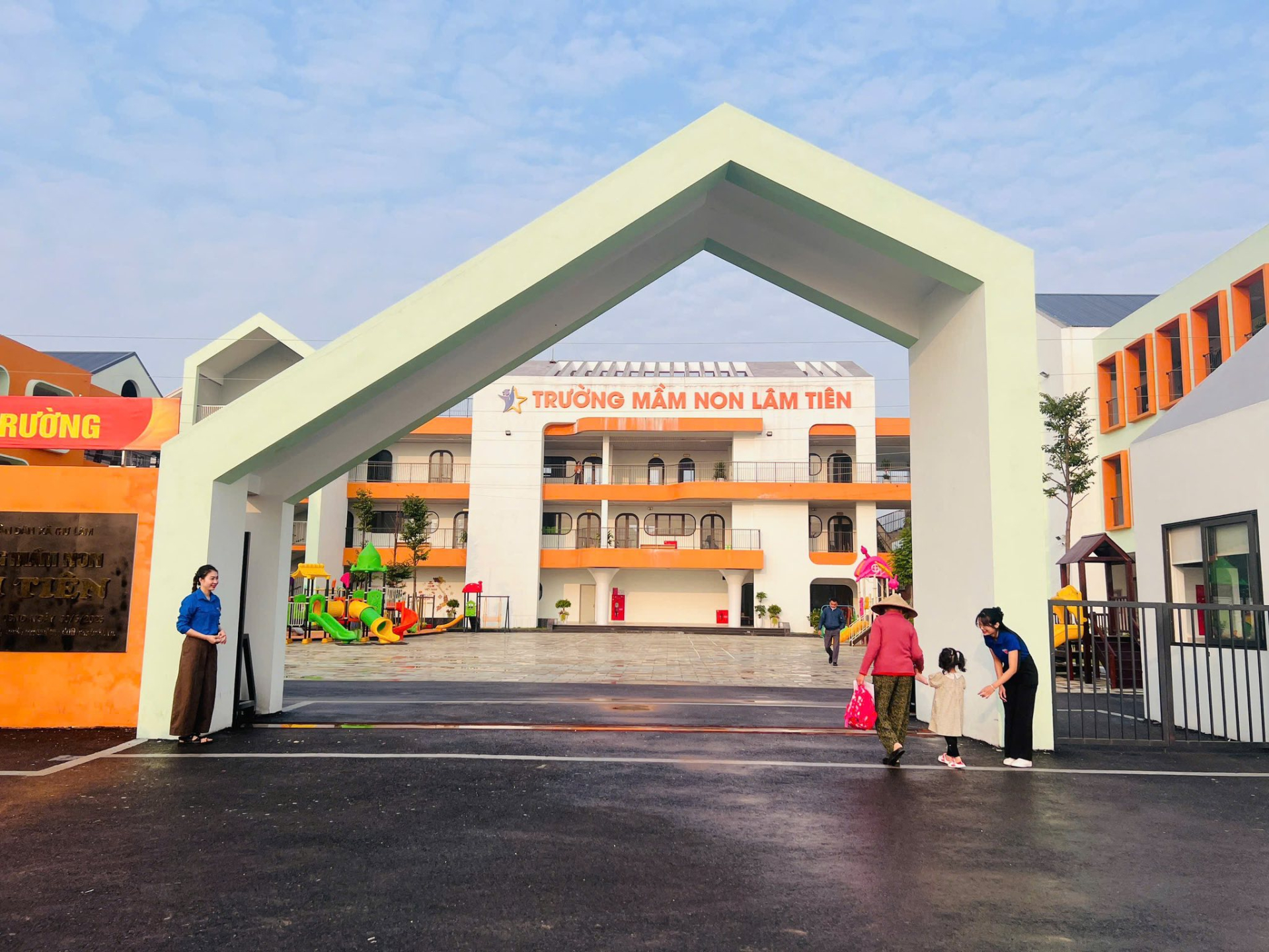 Cơ sở vật chất hiện đại trường mầm non công lập Lâm Tiên tại Đông Anh Năm 2026 - Ảnh 1.