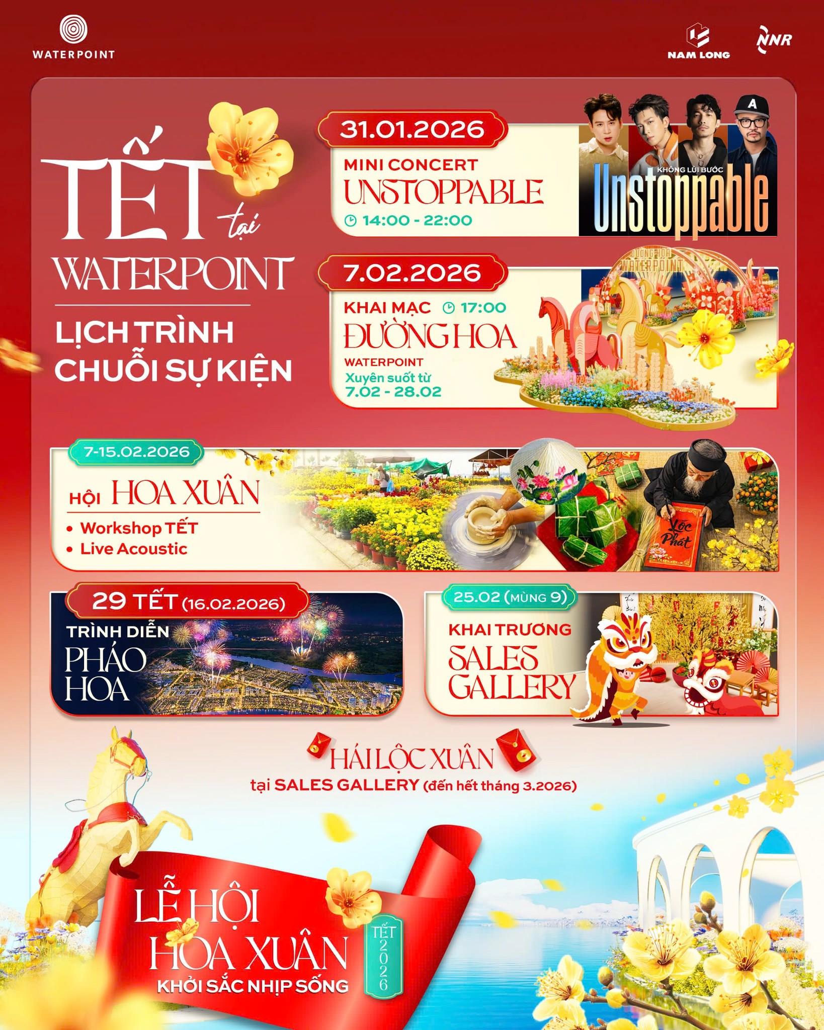 Unstoppable khép lại - Waterpoint “giữ nhịp” chuỗi lễ hội du xuân ven sông - Ảnh 4.