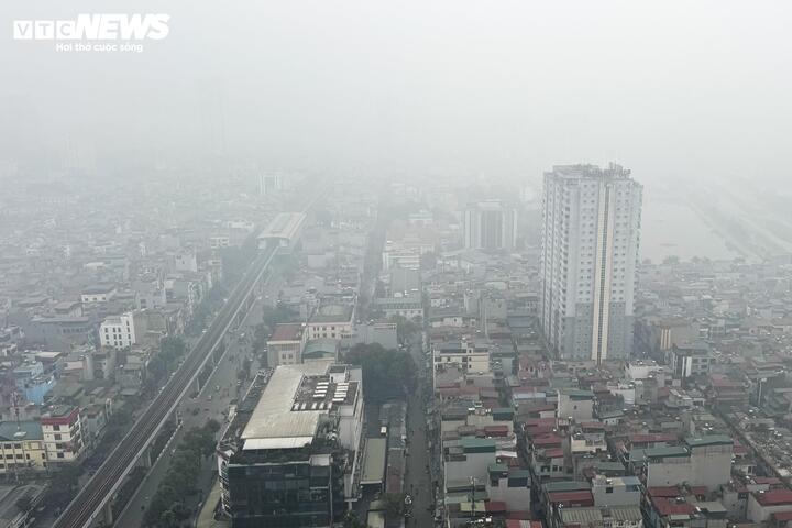 Hà Nội ô nhiễm không khí thứ 2 thế giới với bụi mịn và sương mù dày đặc Hà Nội ô nhiễm không khí thứ 2 thế giới với bụi mịn và sương mù dày đặc