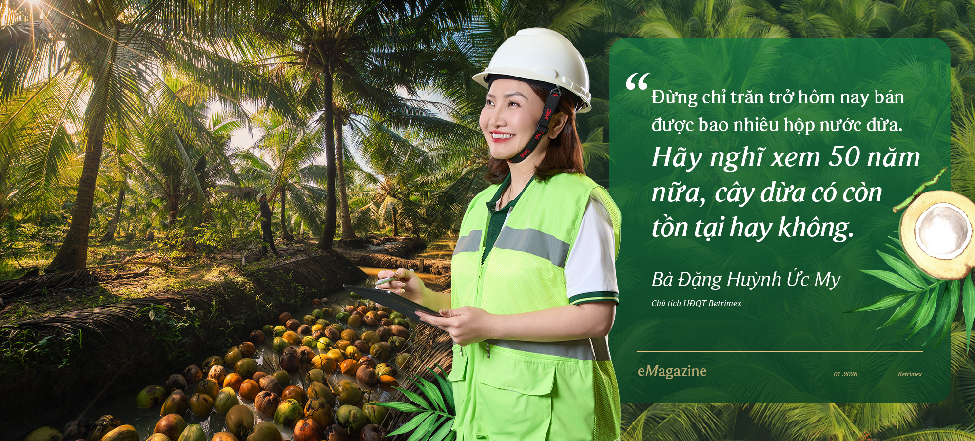 Betrimex và hành trình tái sinh vườn dừa: “Cùng 13.000 nông dân, chúng tôi đang tiến vào cửa thắng của nông nghiệp Việt” - Ảnh 2. Betrimex và hành trình tái sinh vườn dừa: “Cùng 13.000 nông dân, chúng tôi đang tiến vào cửa thắng của nông nghiệp Việt” - Ảnh 2.