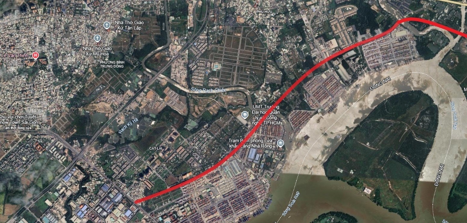 Tuyến đường liên cảng Cát Lái gần 8.800 tỷ đồng, kết nối cao tốc TP.HCM - Long Thành - Dầu Giây và đường Vành đai 3 TP.HCM sẽ khởi công quý cuối năm  - Ảnh 1.