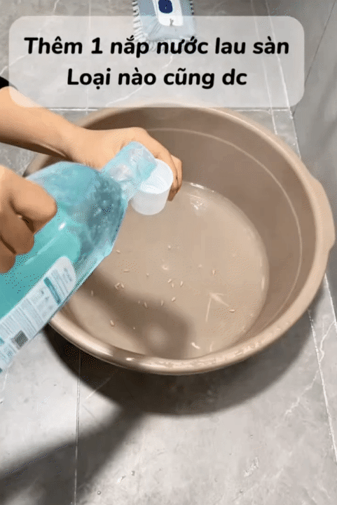 Công thức lau nhà đơn giản giúp sàn bóng loáng và thơm ngát đón Tết 2026