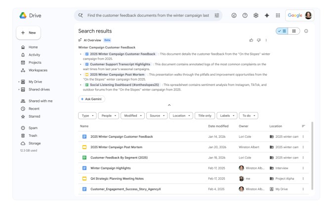 Google tích hợp AI Gemini sâu rộng vào Docs, Sheets, Slides và Drive, nâng cao năng suất làm việc - Ảnh 2.