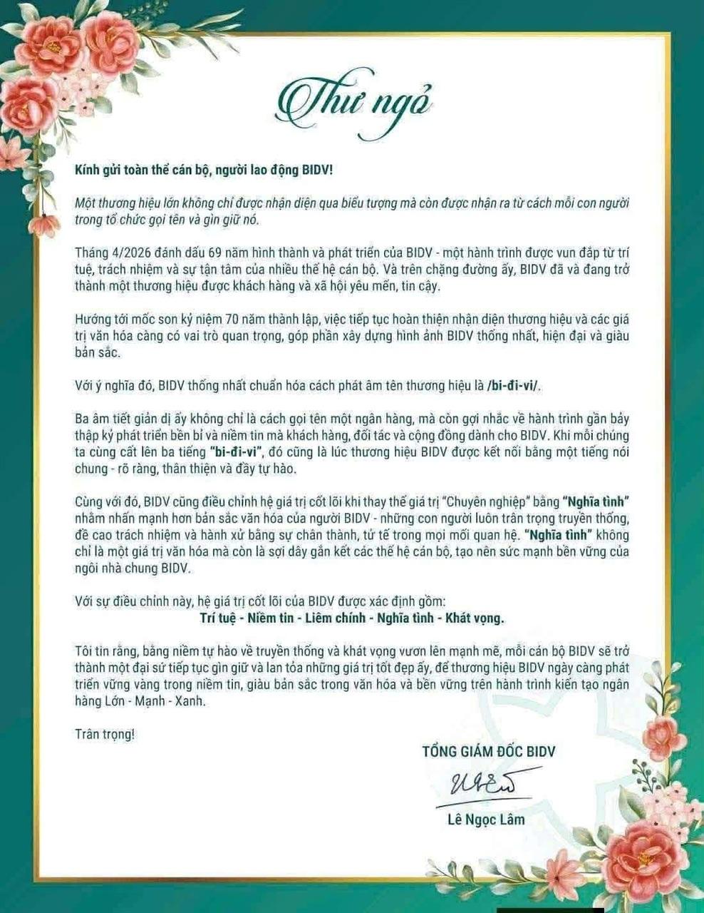 Hóa ra bấy lâu 99% mọi người đọc sai tên ngân hàng BIDV - Ảnh 1.