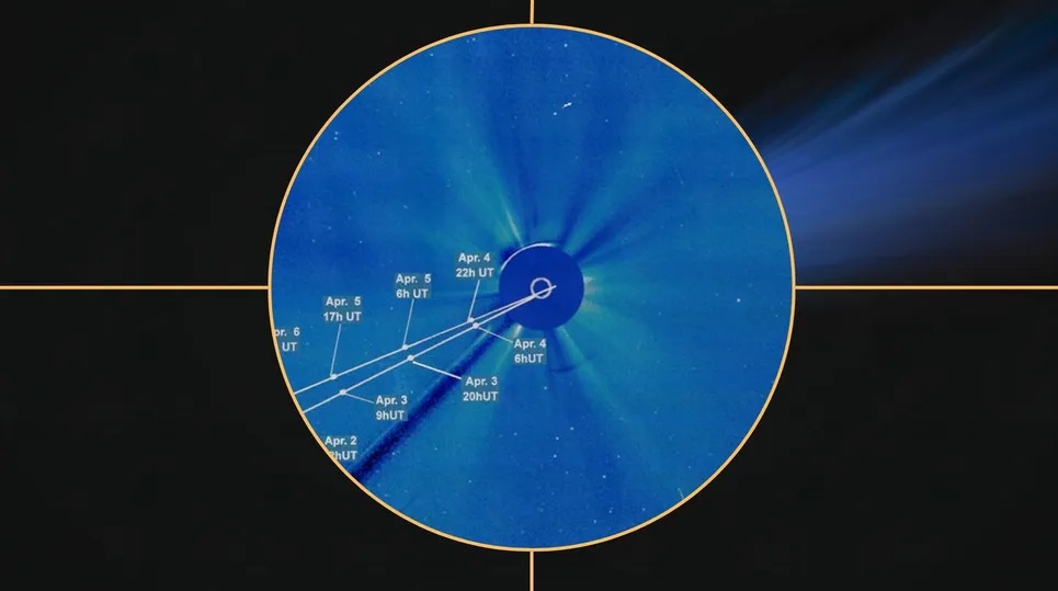 Sao chổi C / 2026 A1 sẽ rực sáng trên bầu trời vào tháng 4 năm 2026 - Ảnh 1.