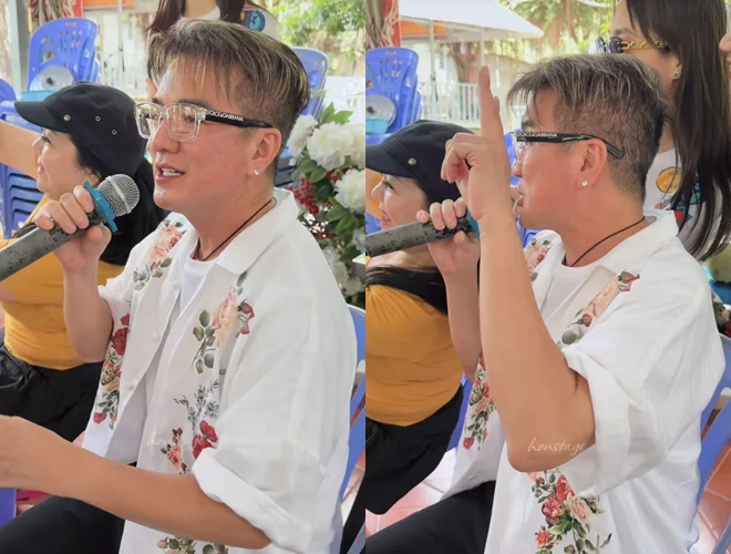 Đàm Vĩnh Hưng biểu diễn quán ăn: Hình ảnh giản dị của ông hoàng nhạc Việt 2026 - Ảnh 3. Đàm Vĩnh Hưng biểu diễn quán ăn: Hình ảnh giản dị của ông hoàng nhạc Việt 2026 - Ảnh 3.