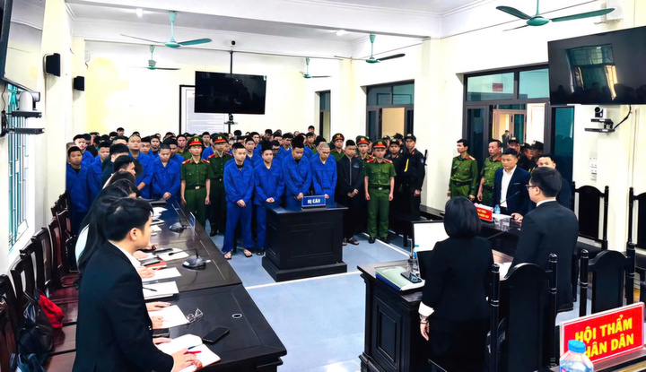 62 Thanh thiếu niên lĩnh án vì Gây rối trật tự công cộng tại Ninh Bình - Ảnh 1.