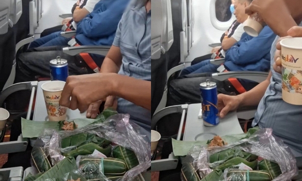 Cảnh tượng hành khách uống bia, ăn nhậu trên máy bay: Có vi phạm quy định? Thì ra nhiều người chưa biết - Ảnh 2.
