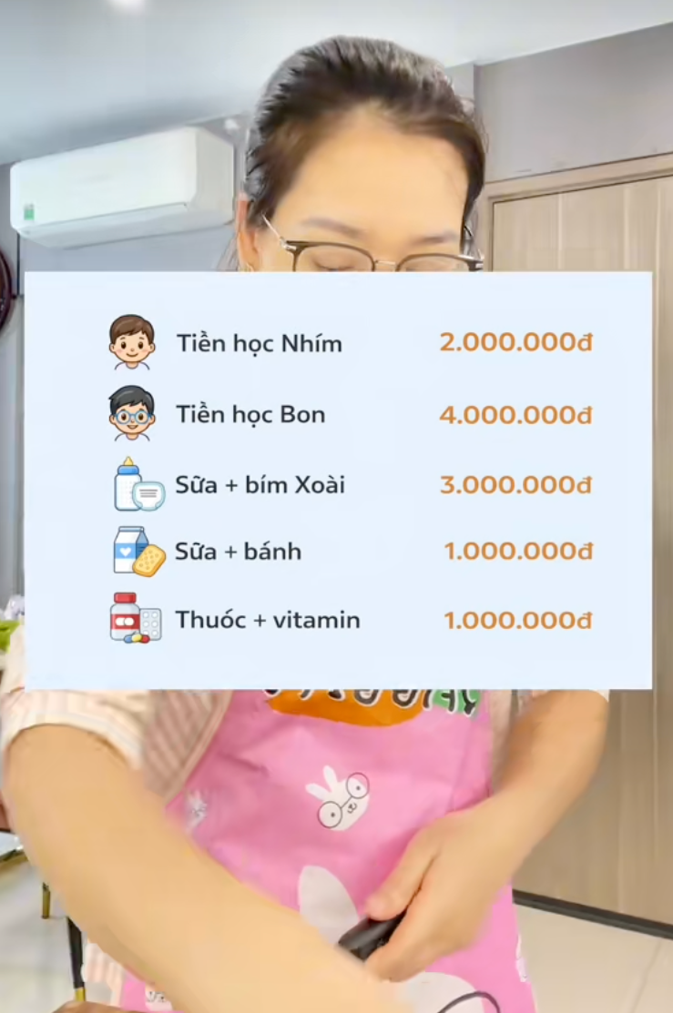 Mẹ bỉm Hà Nội chia sẻ kinh nghiệm chi tiêu gia đình 30 triệu / tháng cho 5 người - Ảnh 5.