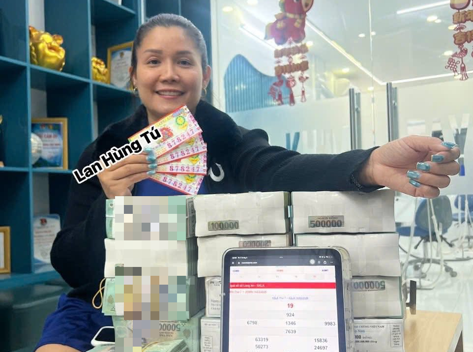 Mua vé số lúc chờ nhổ răng, một người đàn ông trúng độc đắc 8 tỉ đồng - Ảnh 2.