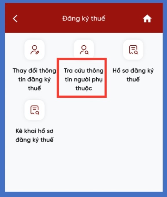 Đăng ký thuế người phụ thuộc: Hướng dẫn chi tiết qua ứng dụng Etax Mobile năm 2026 - Ảnh 2. Đăng ký thuế người phụ thuộc: Hướng dẫn chi tiết qua ứng dụng Etax Mobile năm 2026 - Ảnh 2.