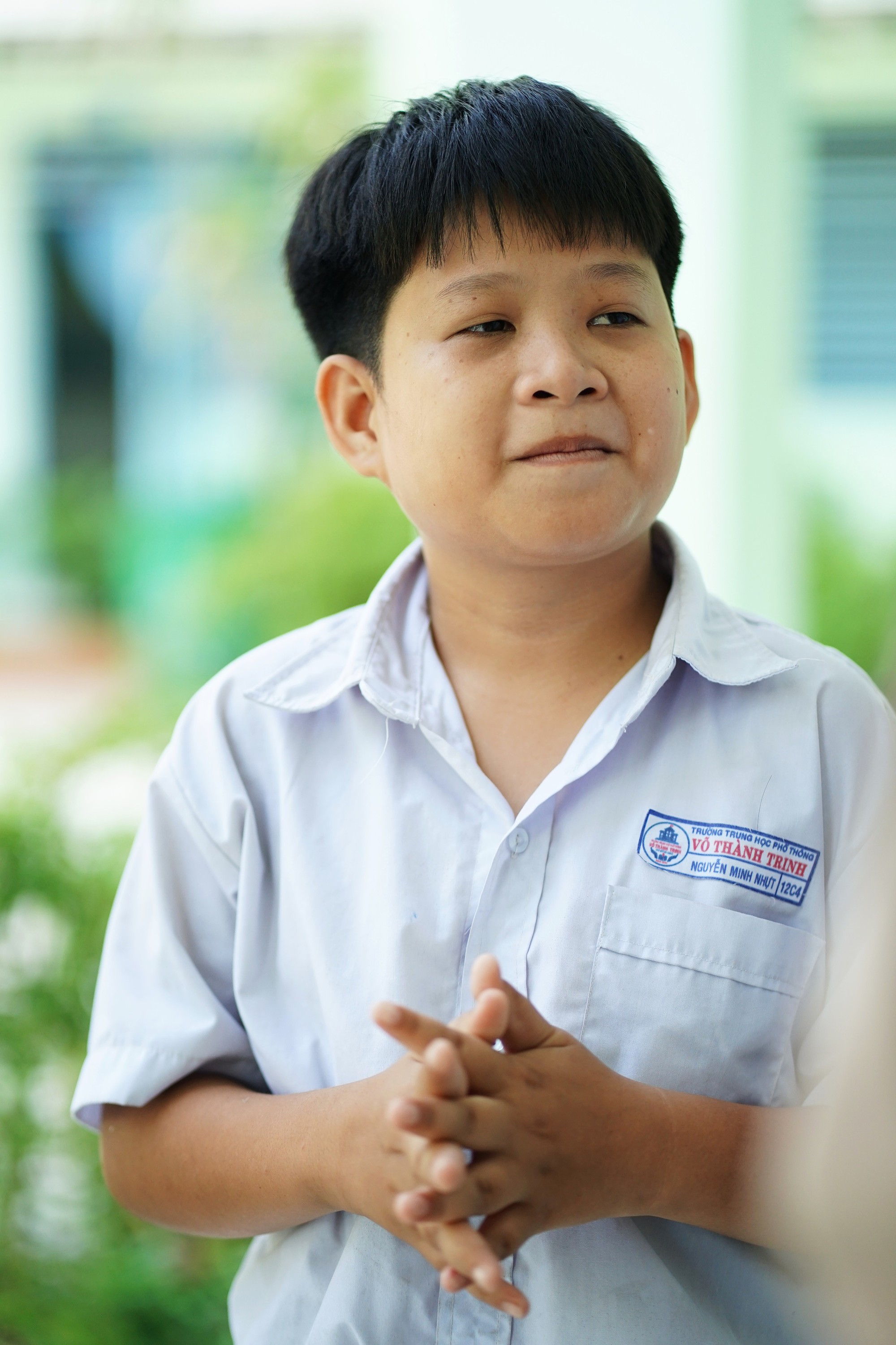 Cuộc sống đầy nghị lực của nam sinh An Giang trong clip 27 triệu view - Ảnh 12. Cuộc sống đầy nghị lực của nam sinh An Giang trong clip 27 triệu view - Ảnh 12.