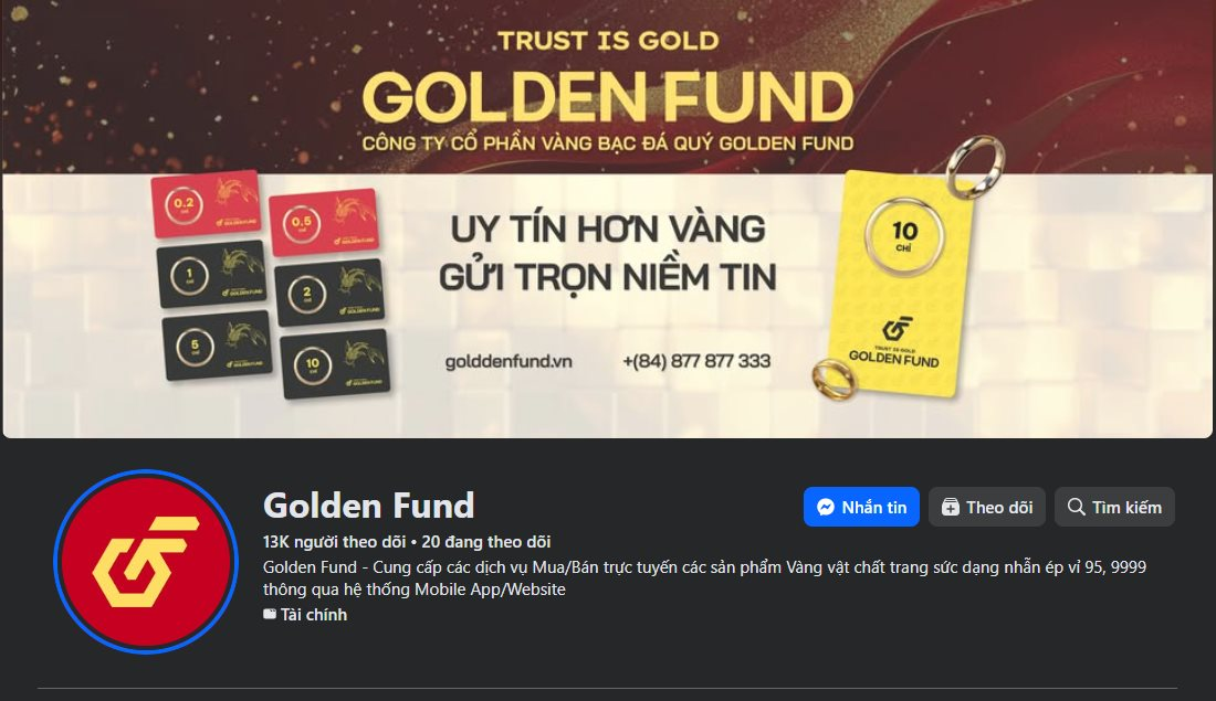 Golden Fund tạm dừng hoạt động: Lời xin lỗi trước tin đồn lừa đảo - Ảnh 1. Golden Fund tạm dừng hoạt động: Lời xin lỗi trước tin đồn lừa đảo - Ảnh 1.