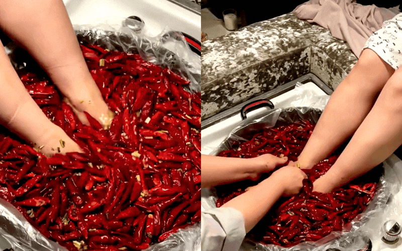 Trải nghiệm ngâm chân trong nồi lẩu độc đáo ở Trùng Khánh 2026 - Ảnh 1.