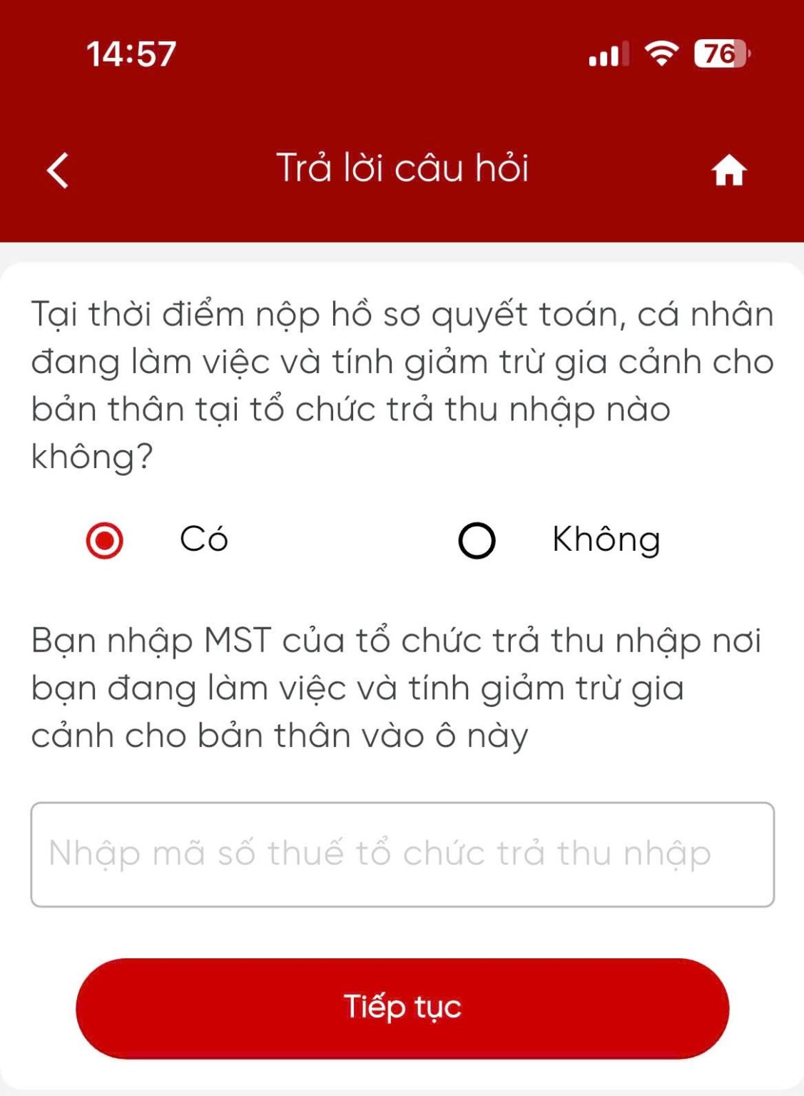 Hướng dẫn quyết toán thuế TNCN trên eTaxMobile đơn giản và nhanh chóng 2026 - Ảnh 5. Hướng dẫn quyết toán thuế TNCN trên eTaxMobile đơn giản và nhanh chóng 2026 - Ảnh 5.