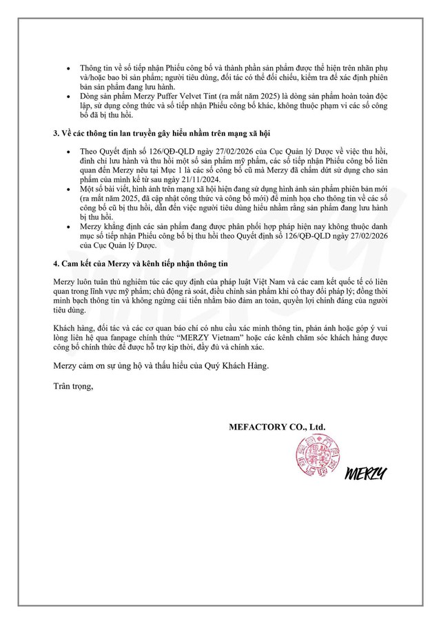 Thông tin khẩn về thu hồi mỹ phẩm - Ảnh 3. Thông tin khẩn về thu hồi mỹ phẩm - Ảnh 3.