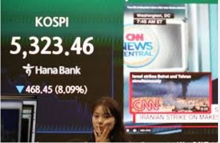 Cú sốc năng lượng gây sụp đổ chứng khoán Hàn Quốc , nhà đầu tư hoảng loạn bán tháo - Ảnh 1.