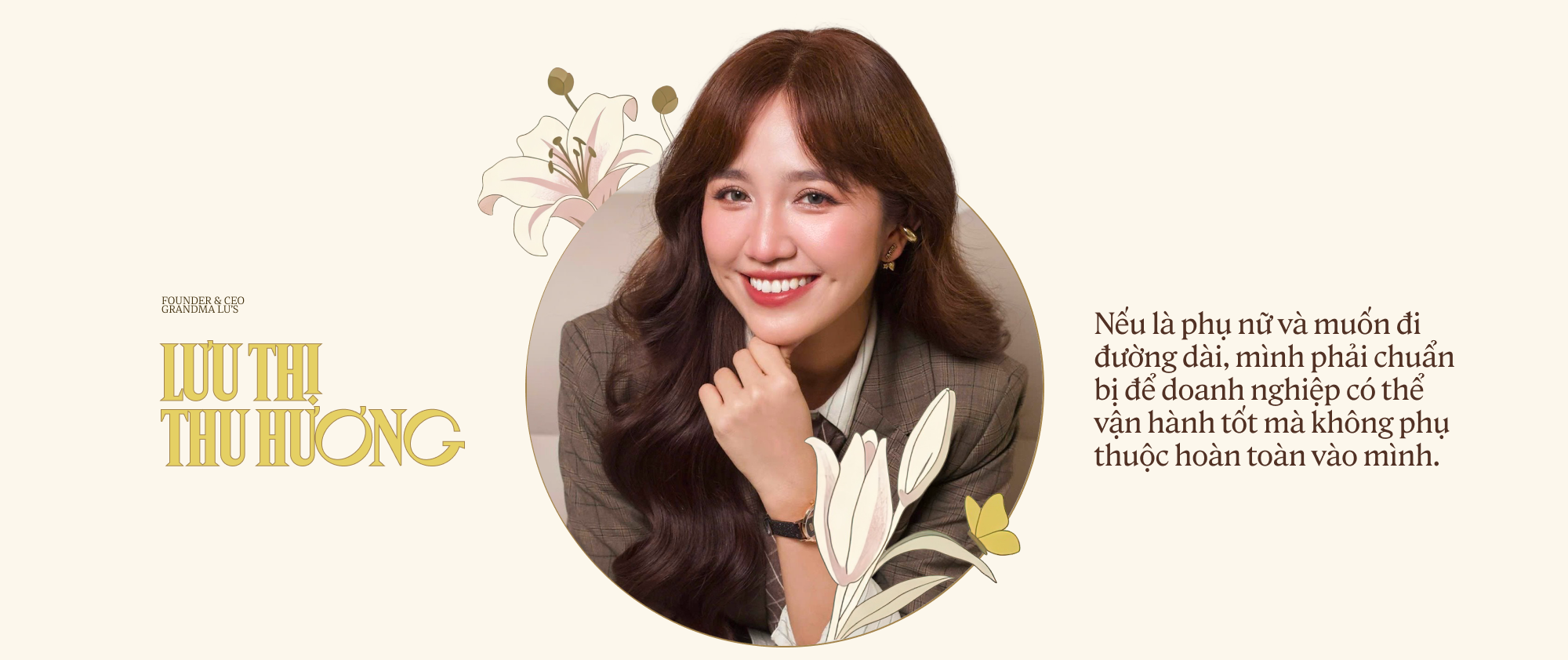 Từng bị nghi ngờ, bị 4 Shark từ chối đầu tư, nữ Founder của Grandma Lu’s Lưu Thị Thu Hương: Muốn đi đường dài đừng để doanh nghiệp phụ thuộc vào mình - Ảnh 15.